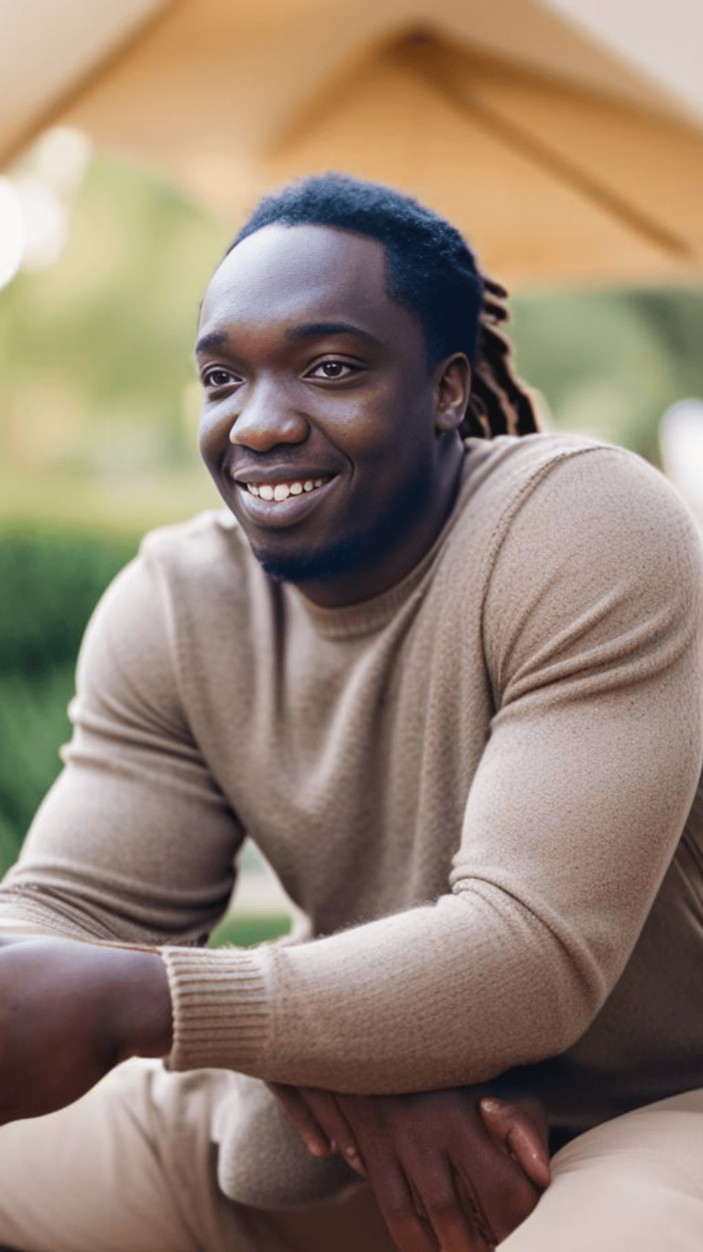 Kevin in sunglasses and a heavy coat